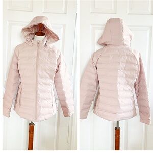 Light weight Hooded pink blush Jacket - Women